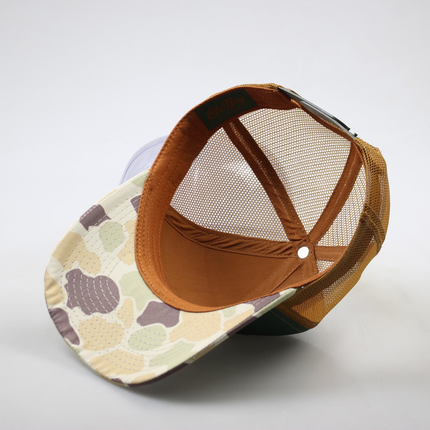 OLE BOY Flying Mallard Camo Trucker Hat