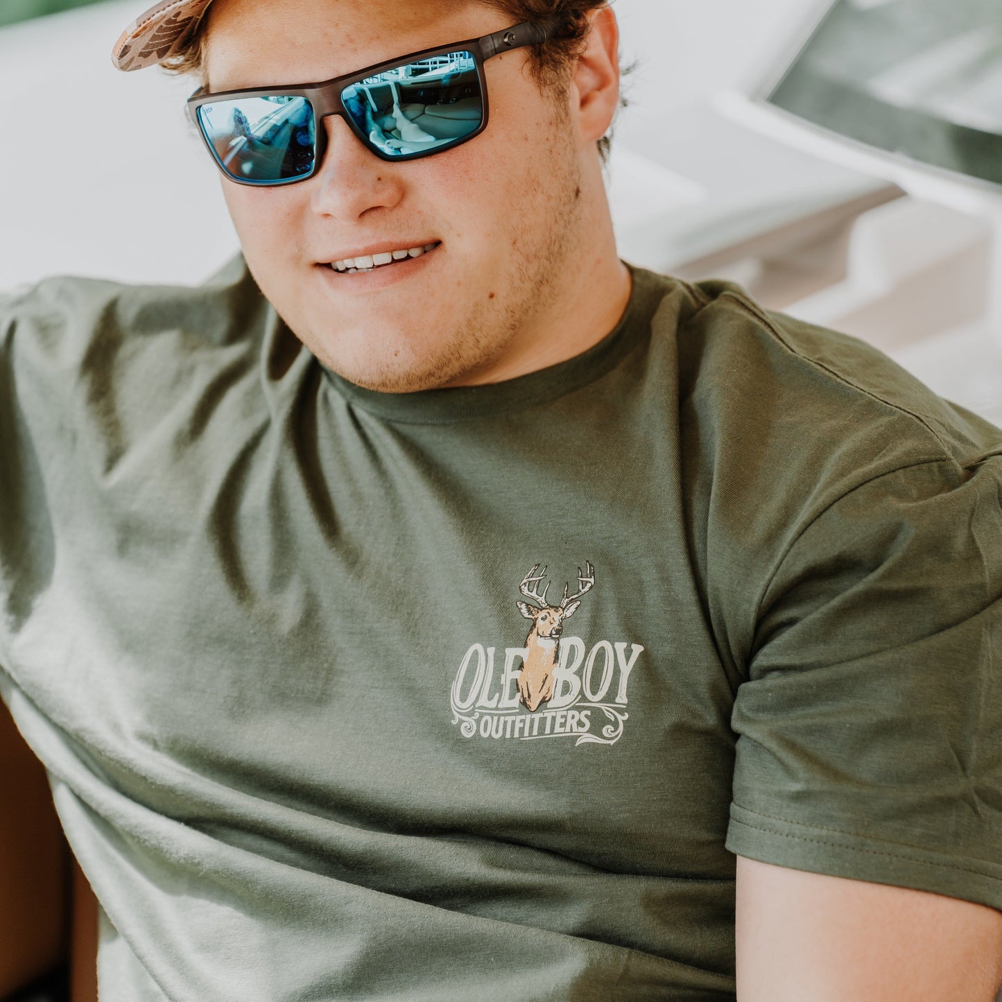 OLE BOY Buck Mount T-Shirt Lifestyle Boat