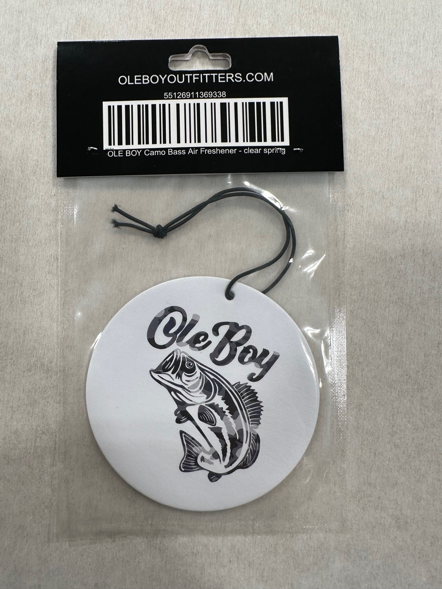 OLE BOY Camo Bass Air Freshener