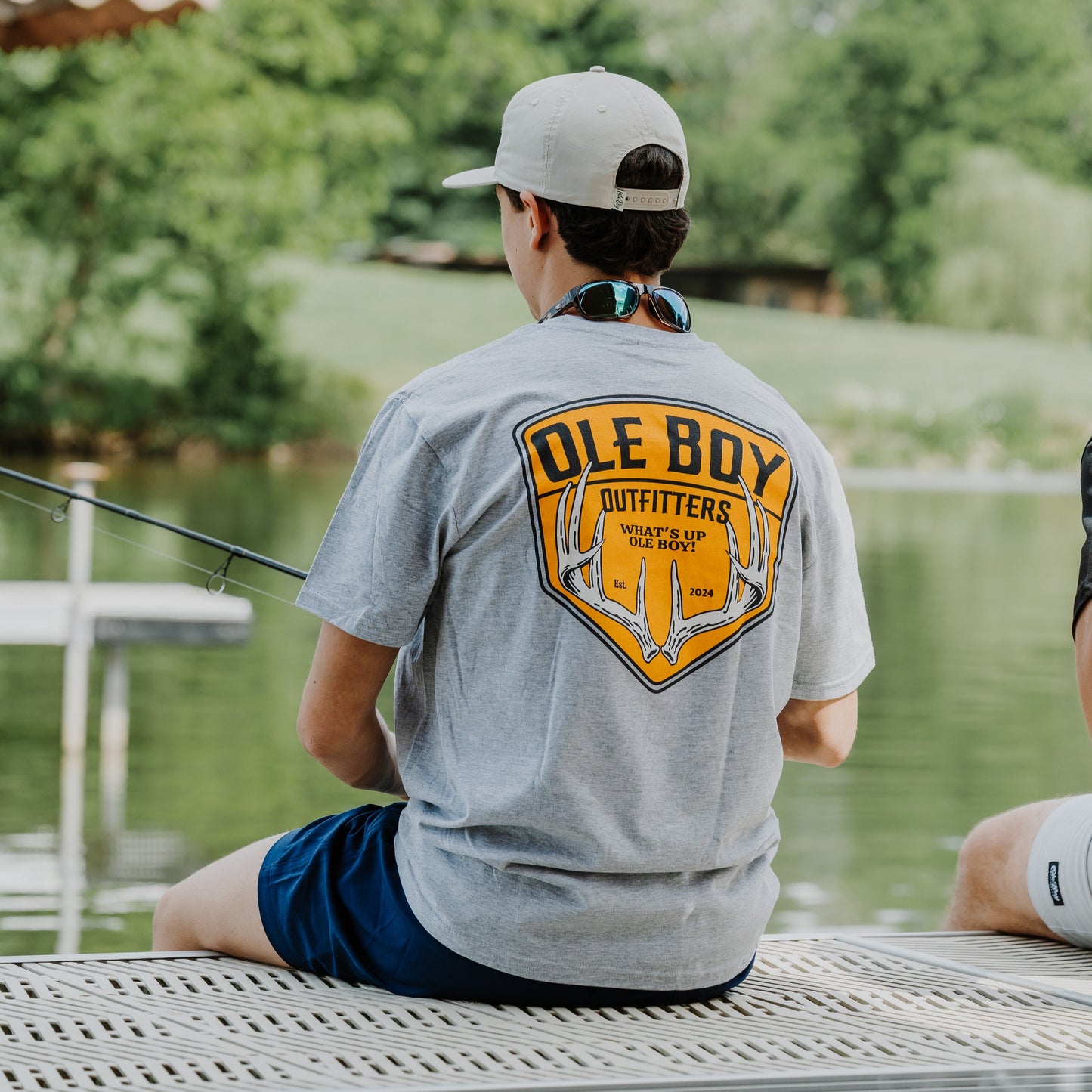 OLE BOY Deer Antler T-Shirt Lifestyle Fishing