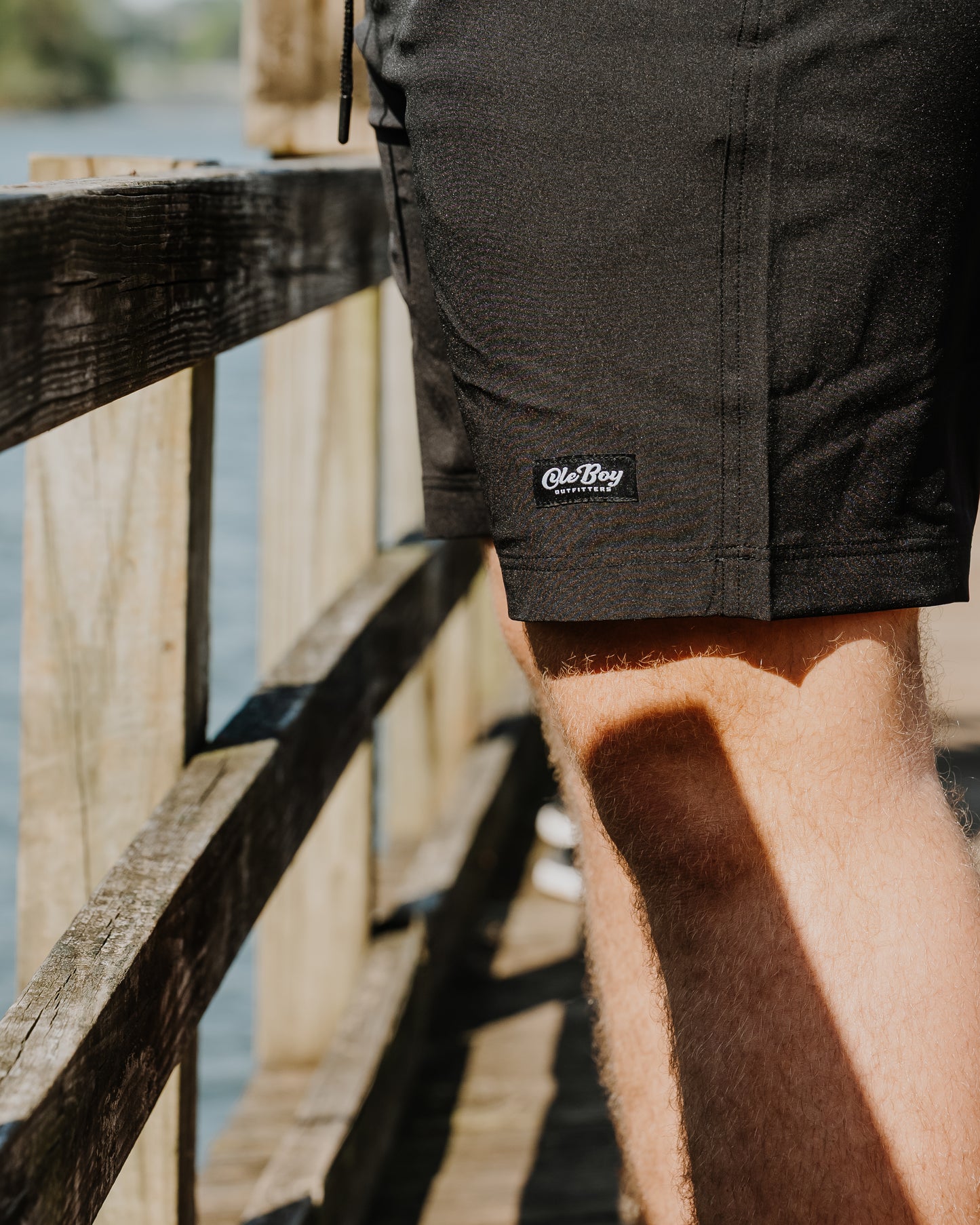 OLE BOY Everyday Short - Black Lifestyle