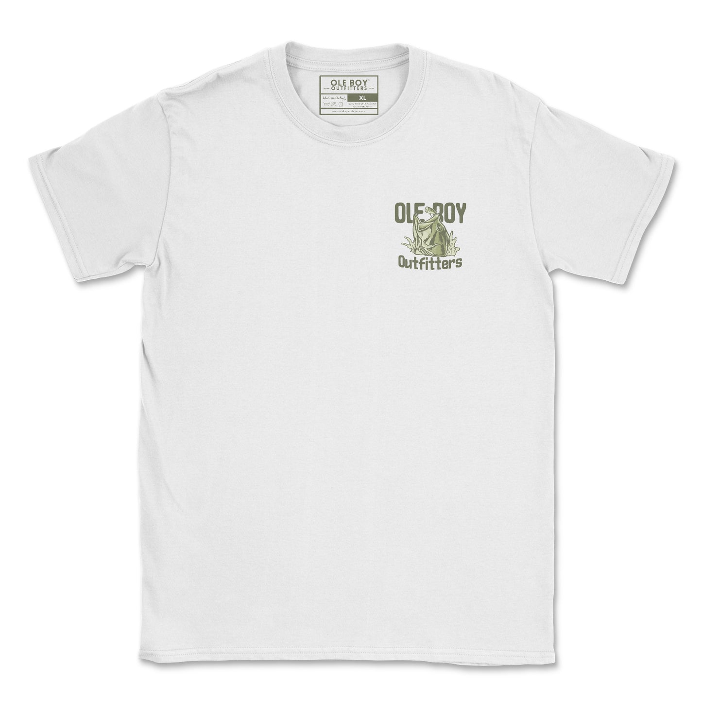 OLE BOY Bass Tee - White