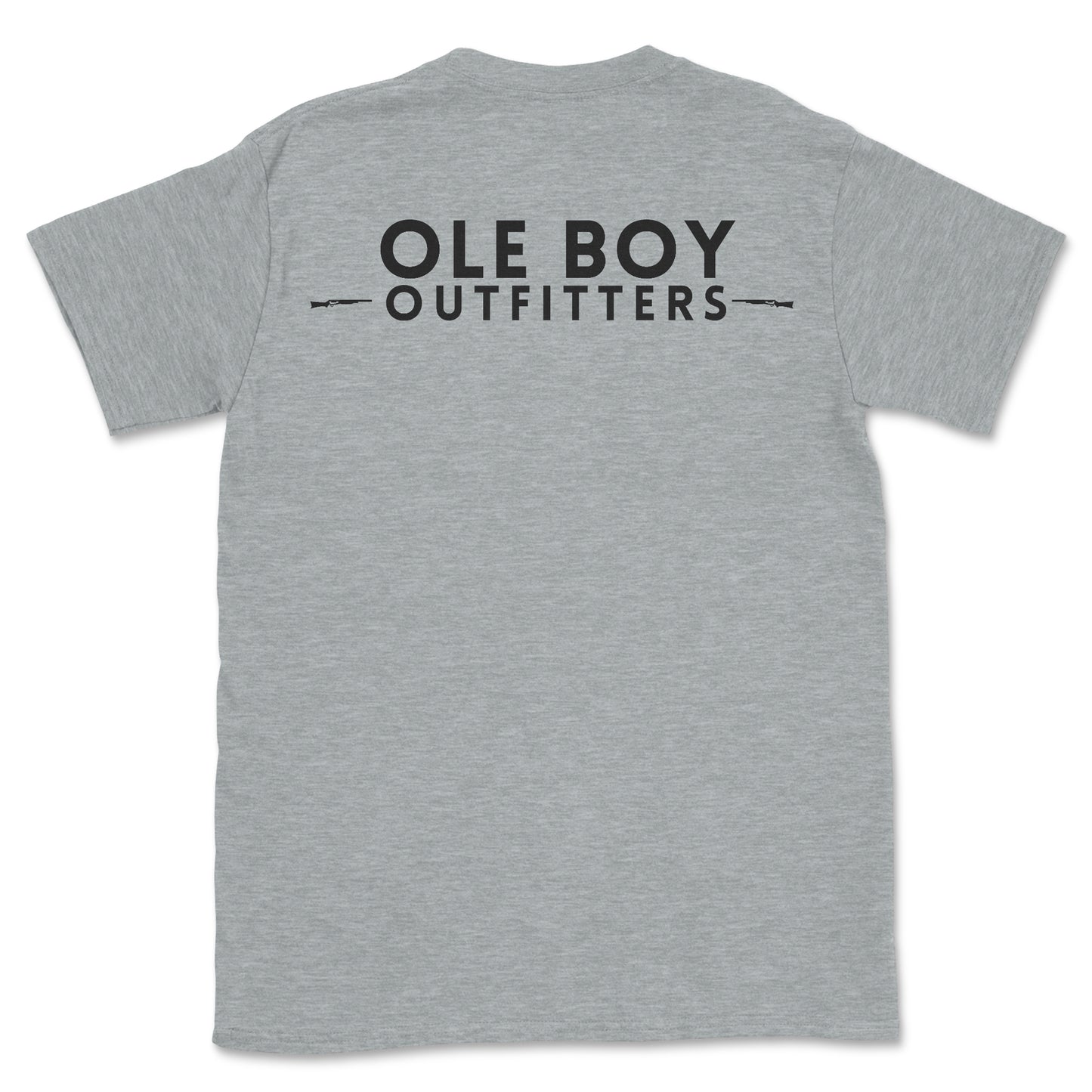 OLE BOY Classic Logo Tee - Sport Grey