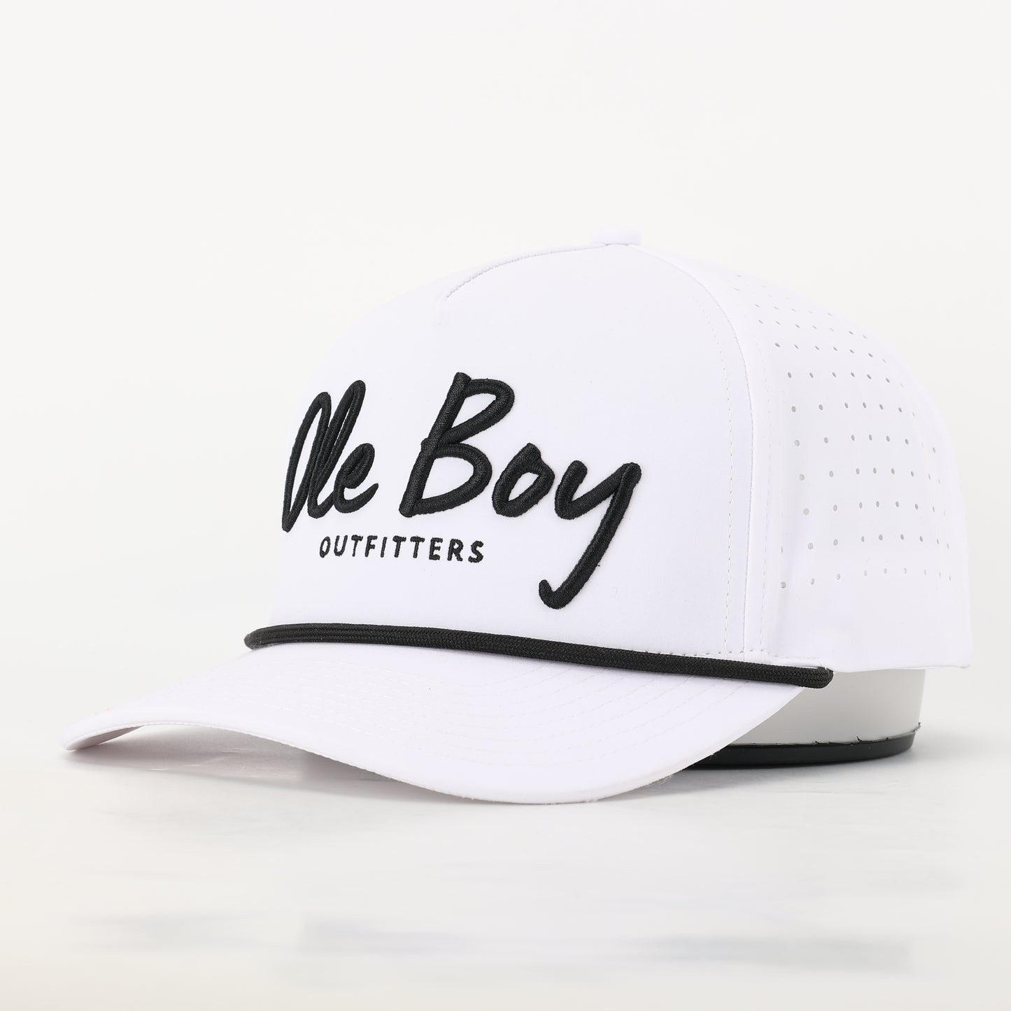 OLE BOY White Performance Golf Hat