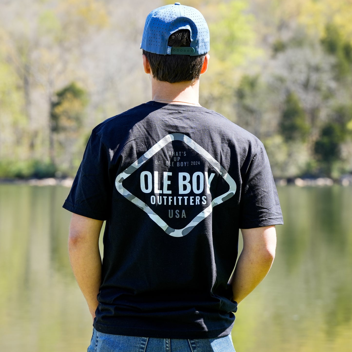 OLE BOY Camo Border Tee