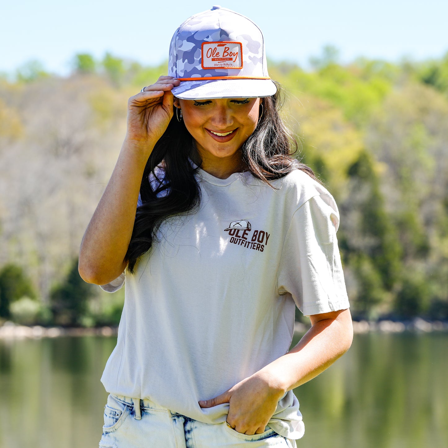 OLE BOY Camo Tennessee Rope Hat