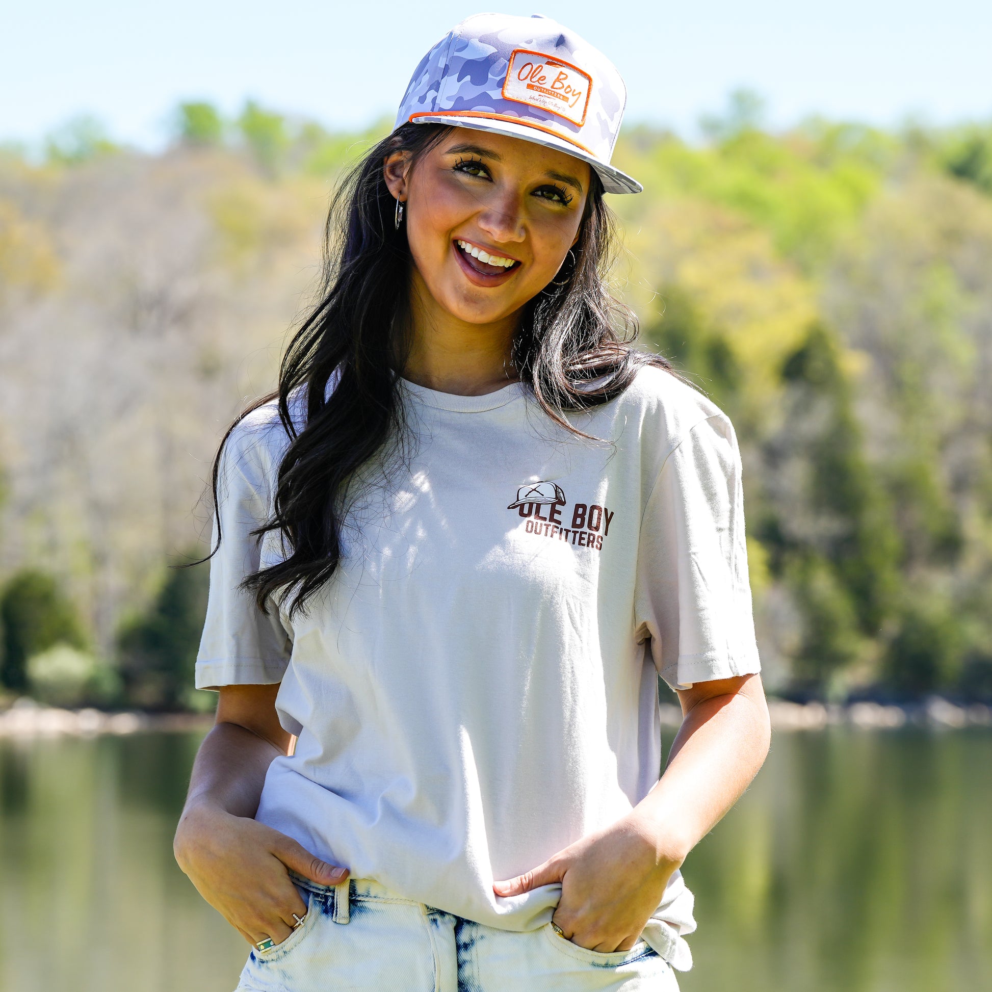 OLE BOY Camo Tennessee Rope Hat