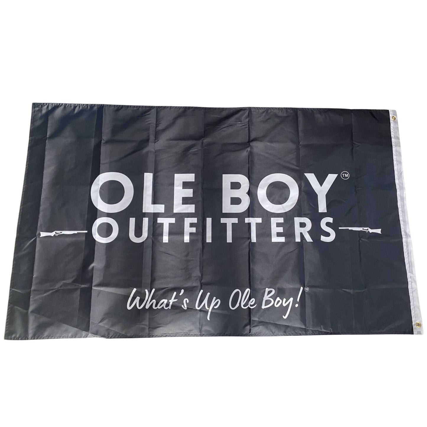 OLE BOY Black 3'X5' Flag