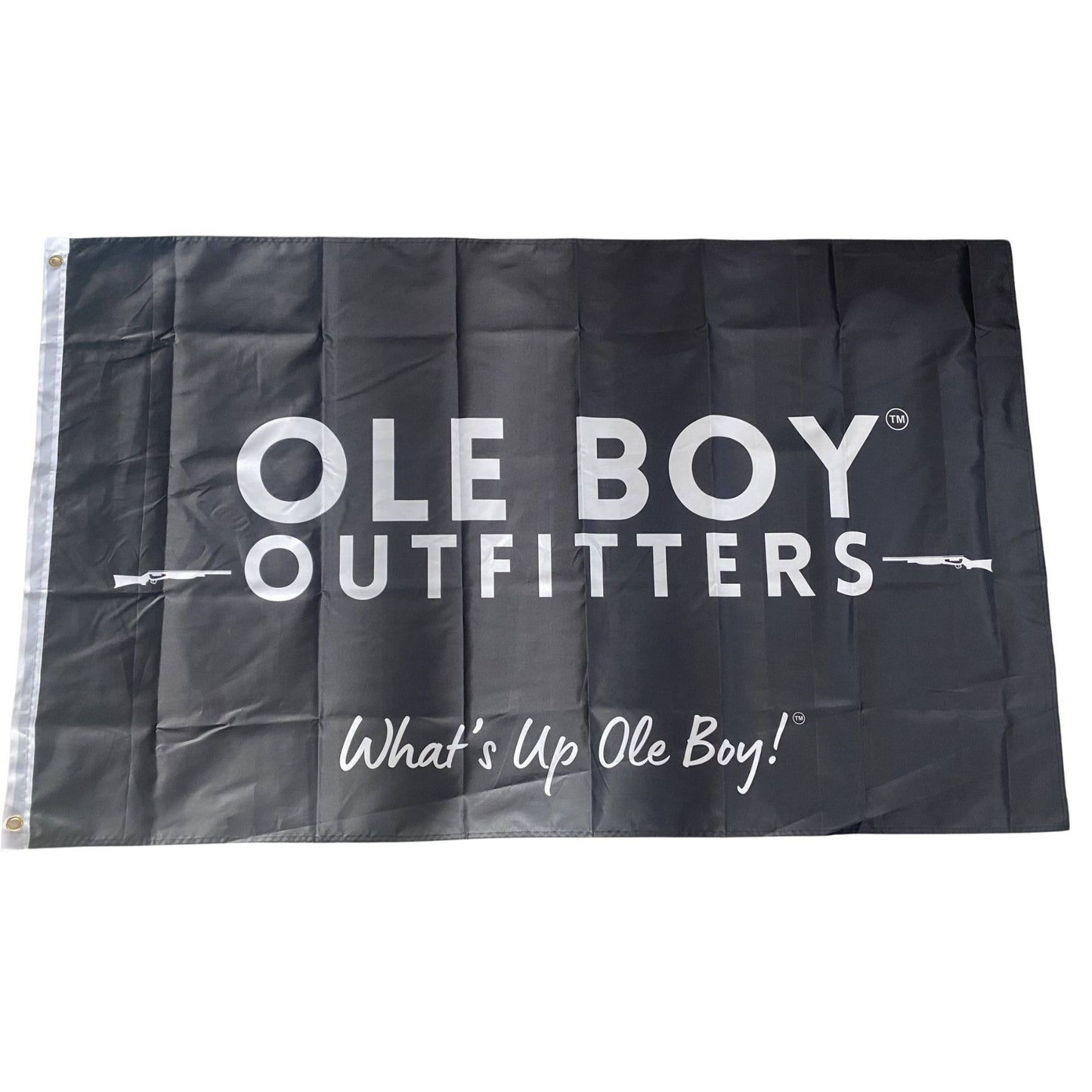 OLE BOY Black 3'X5' Flag