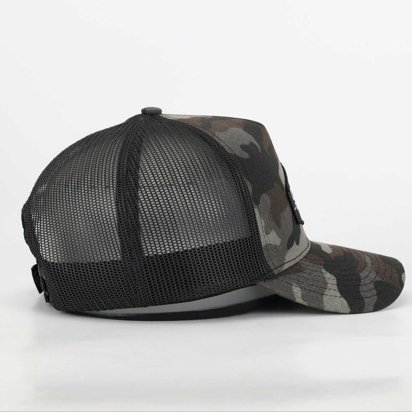 OLE BOY Black Camo Classic Logo Patch Hat