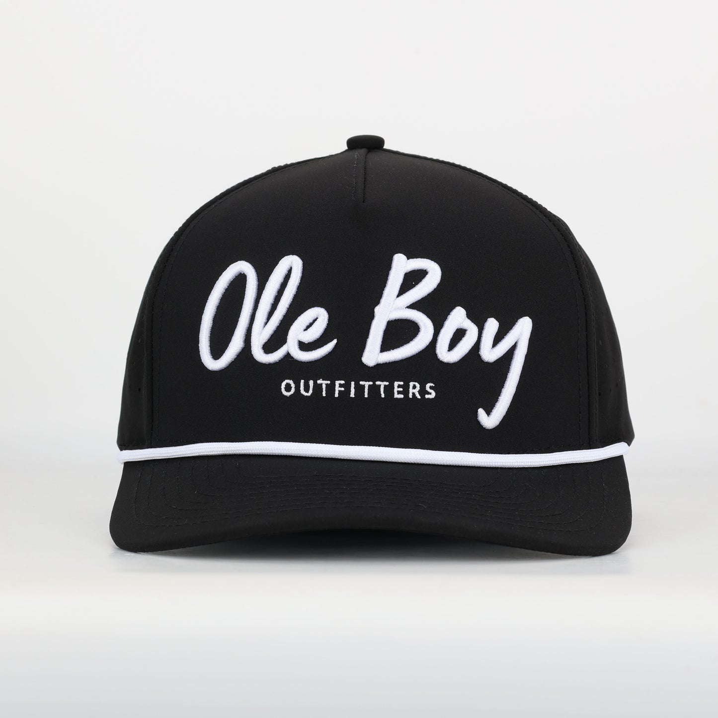 OLE BOY Black Performance Golf Hat