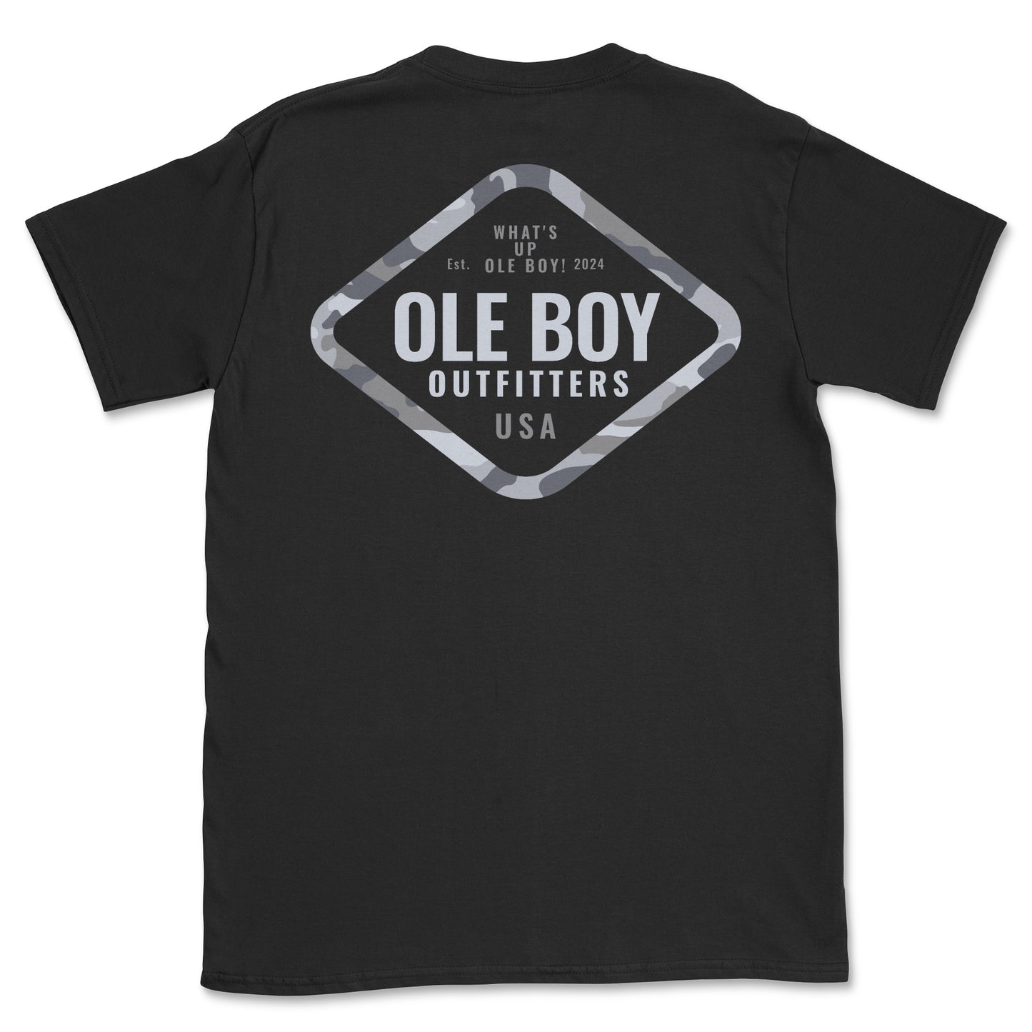 OLE BOY Camo Border Tee