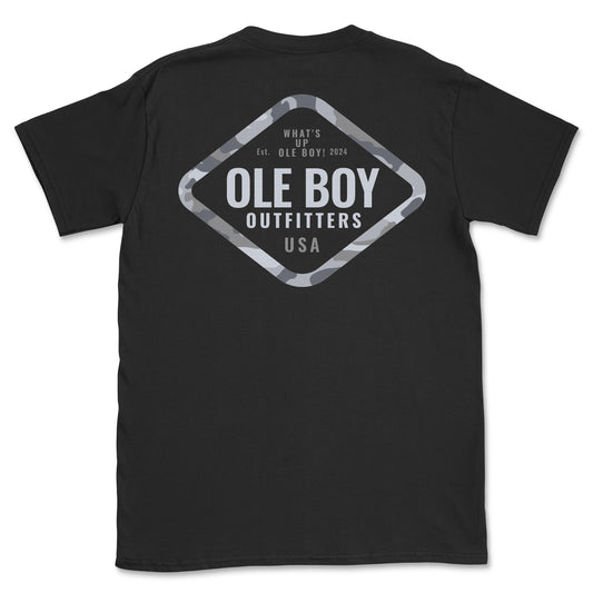 OLE BOY Camo Border Tee