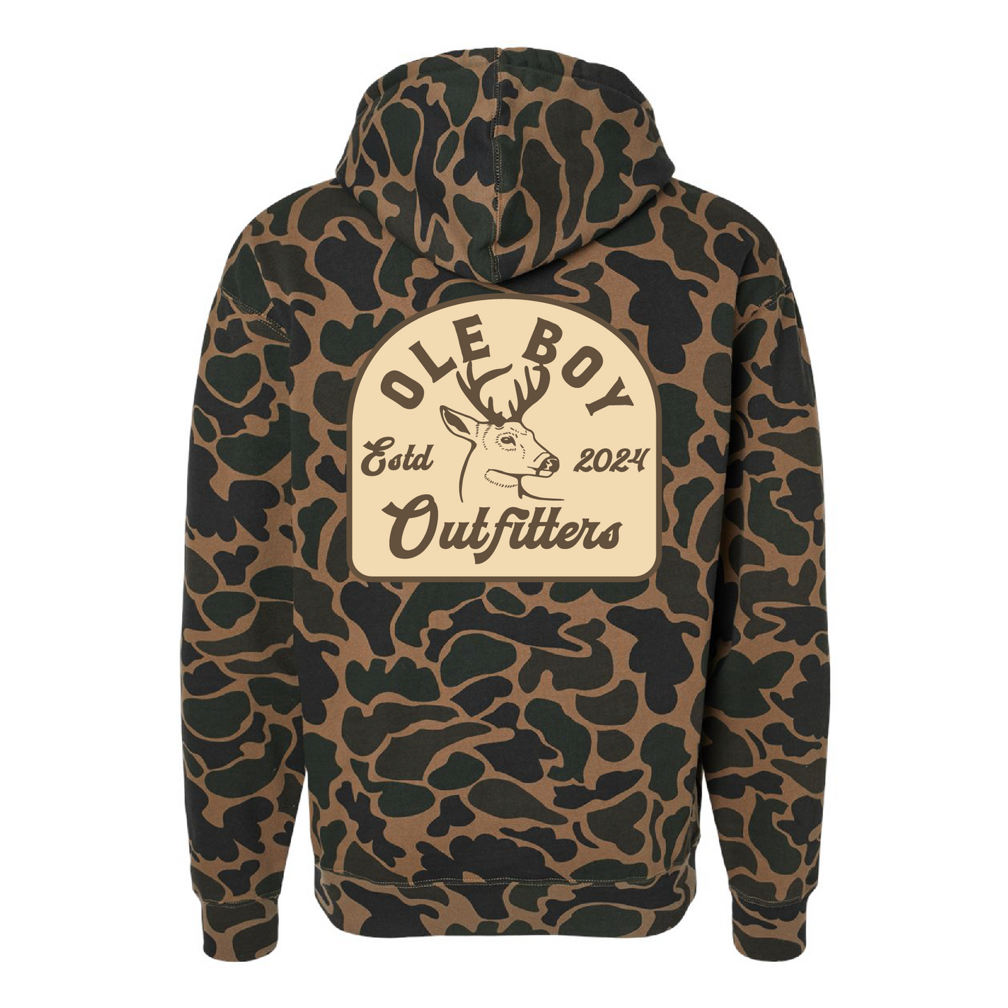 OLE BOY Camo Buck Hoodie