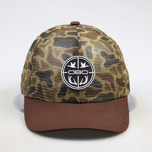 OLE BOY Full Mesh Camo Patch Hat