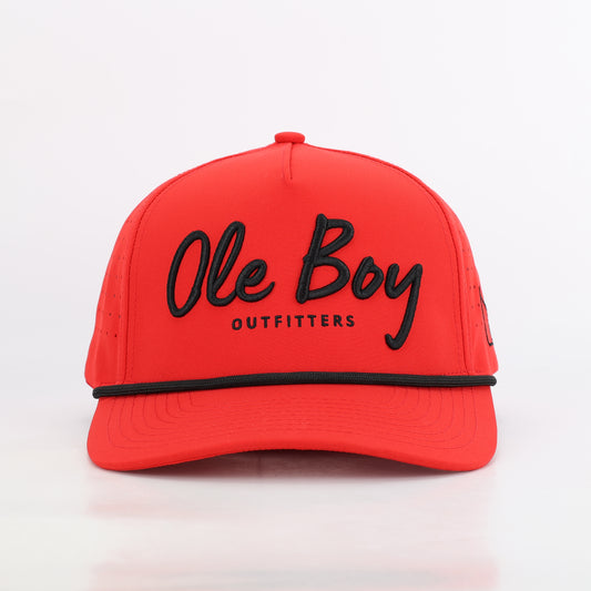 OLE BOY Georgia Game Day Performance Golf Hat