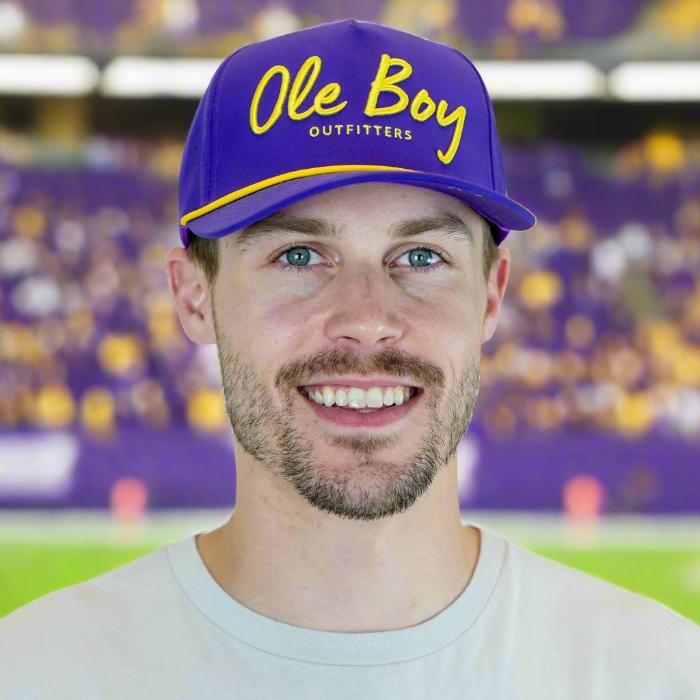 OLE BOY Louisiana Game Day Performance Golf Hat