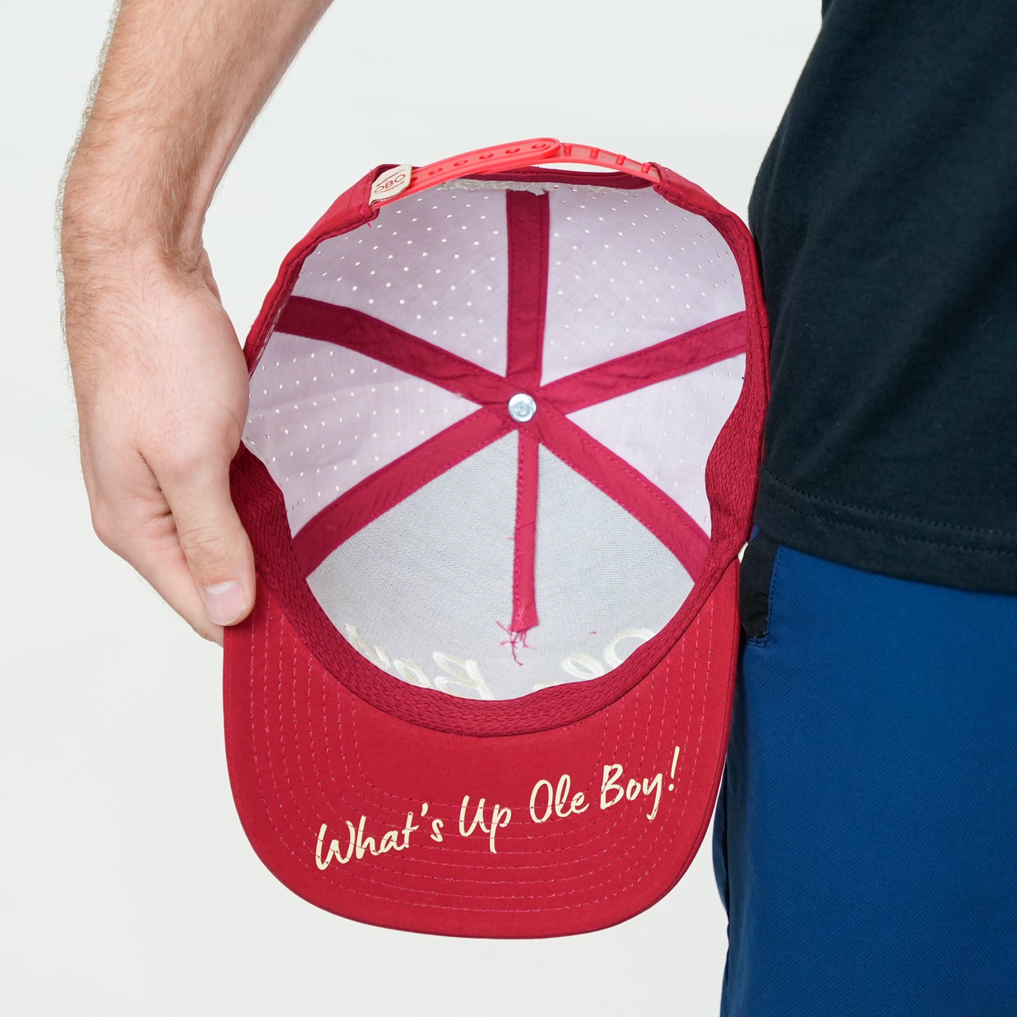 OLE BOY Oklahoma Game Day Performance Golf Hat