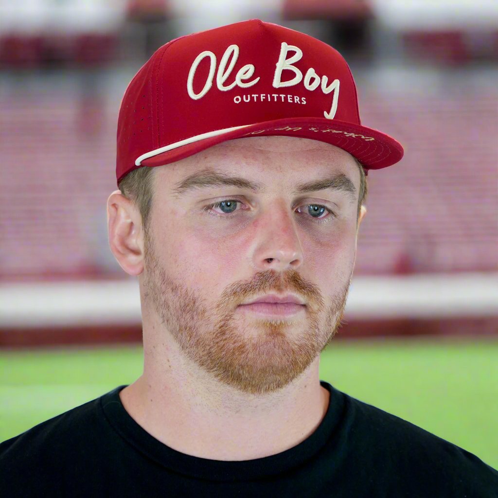 OLE BOY Oklahoma Game Day Performance Golf Hat