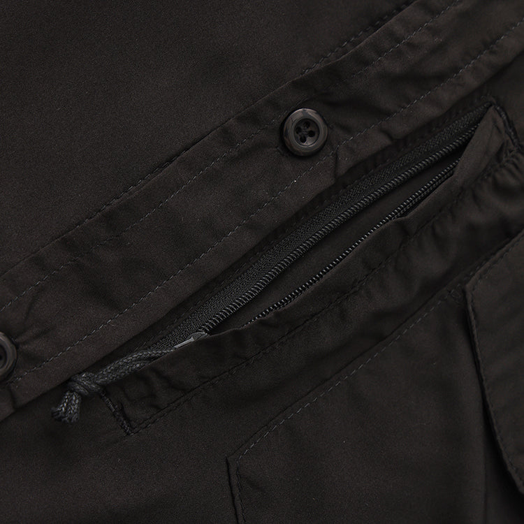 OLE BOY Performance Button Up Fishing Shirt - Black