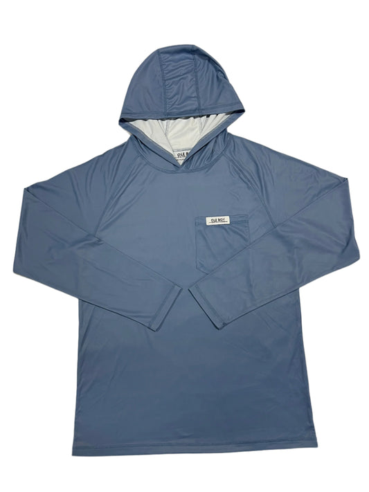 OLE BOY Performance Hooded Tee - Blue