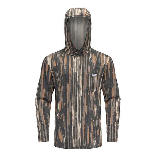 OLE BOY Performance Hooded Tee - Deer Antler Camo