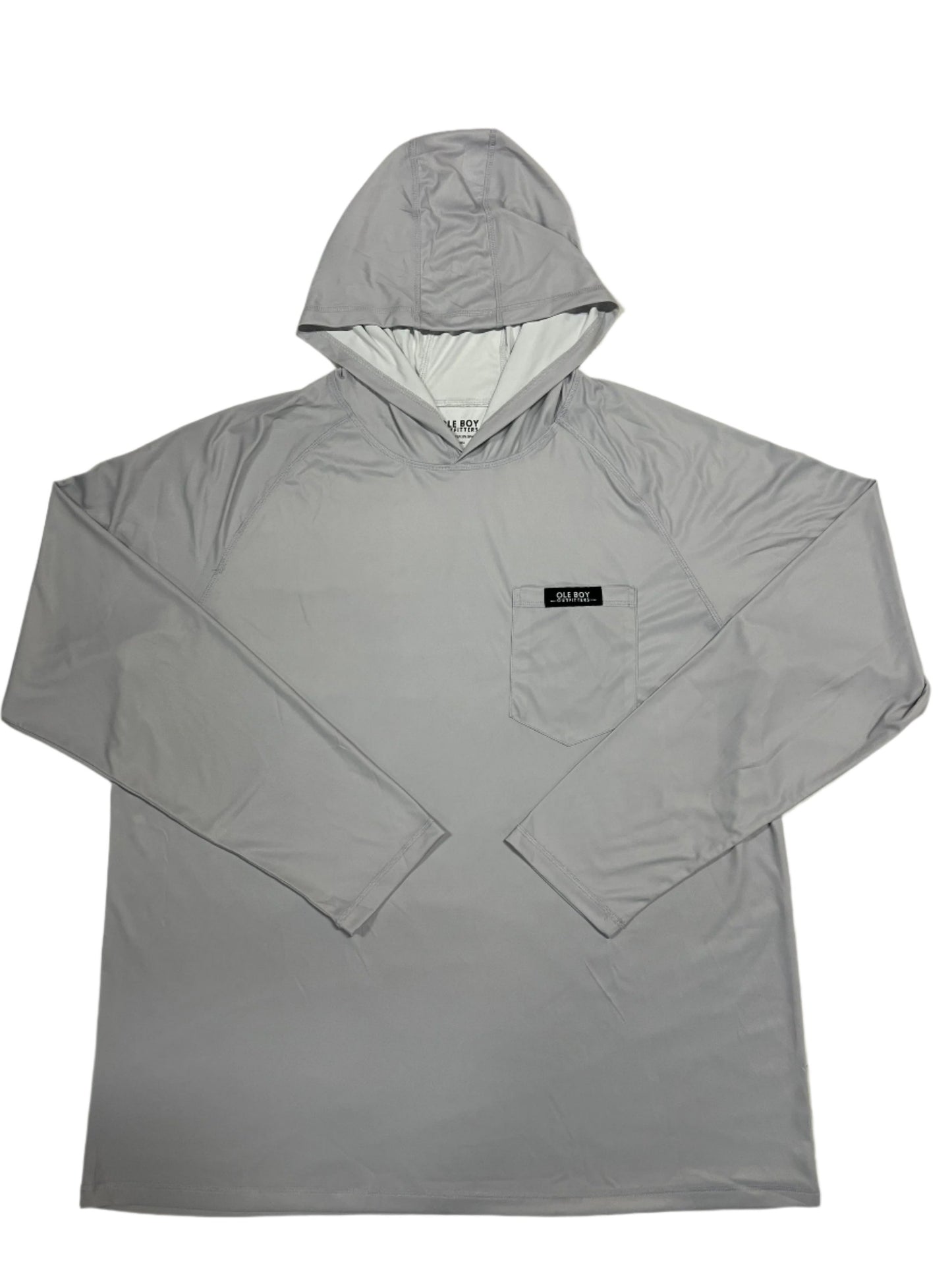 OLE BOY Performance Hooded Tee - Grey