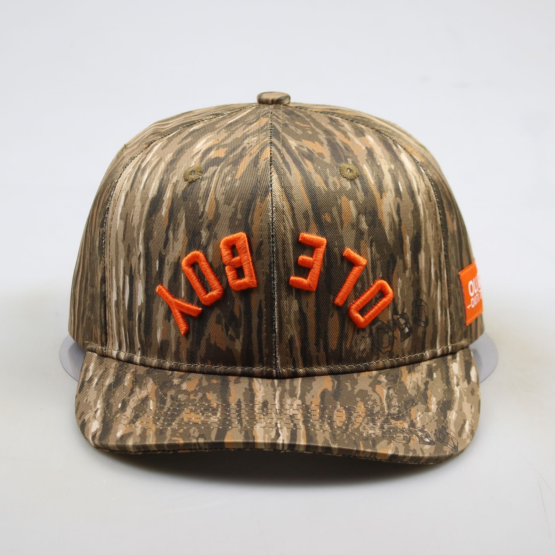 OLE BOY Upside Down Deer Antler Camo Hat