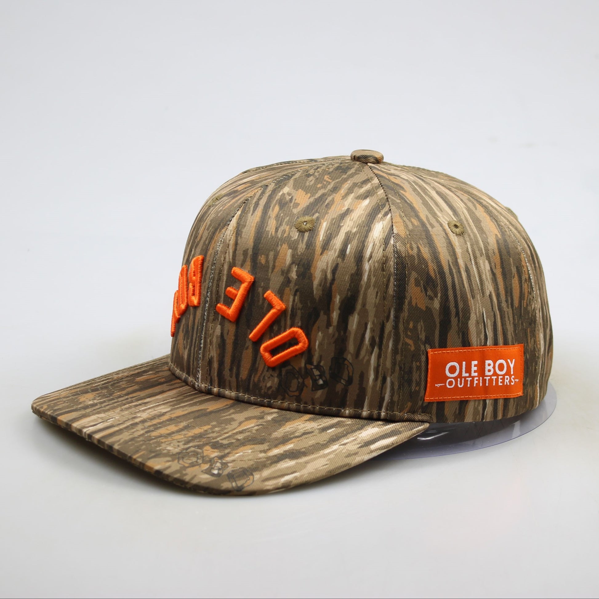 OLE BOY Upside Down Deer Antler Camo Hat