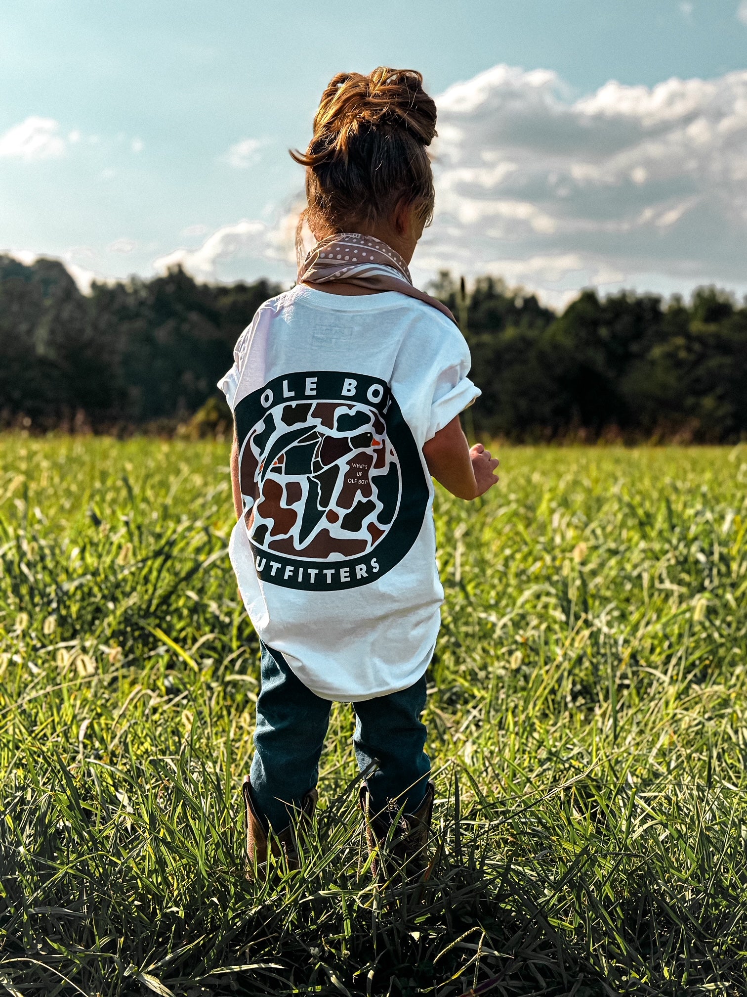 OLE BOY Youth Camo Mallard Tee