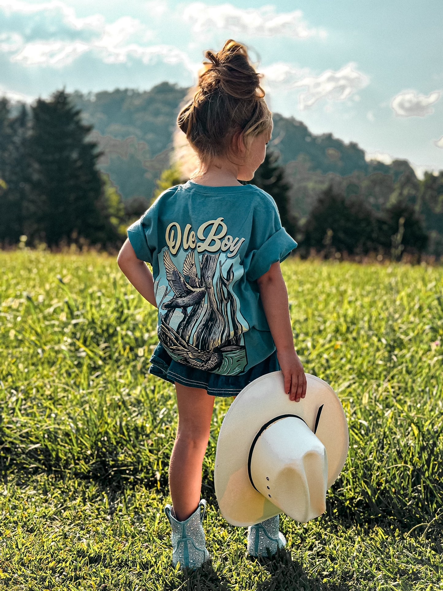 OLE BOY Youth Mallard Marsh Tee