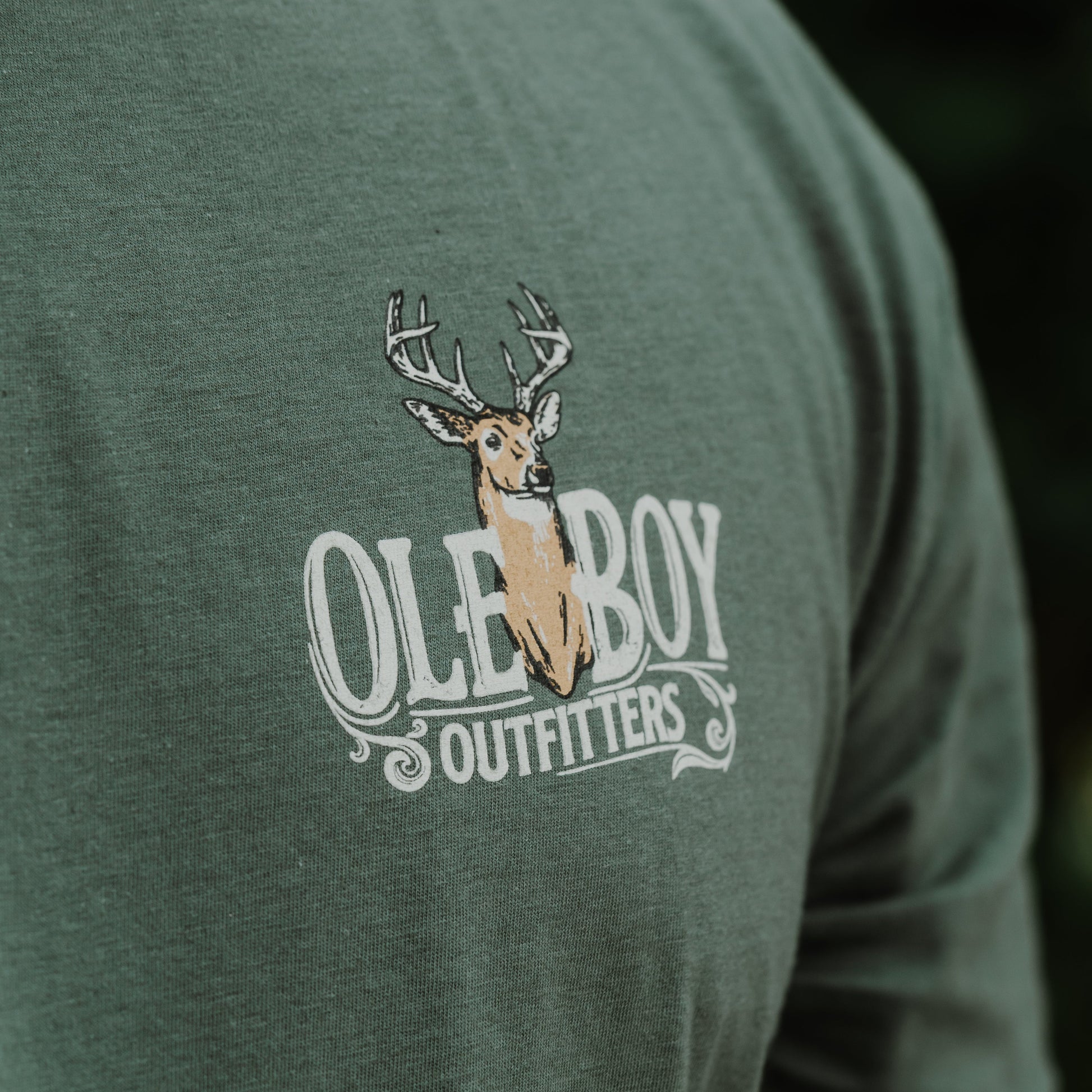 OLE BOY Buck Mount T-Shirt Lifestyle Left Chest