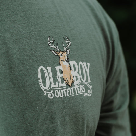 OLE BOY Buck Mount T-Shirt Lifestyle Left Chest
