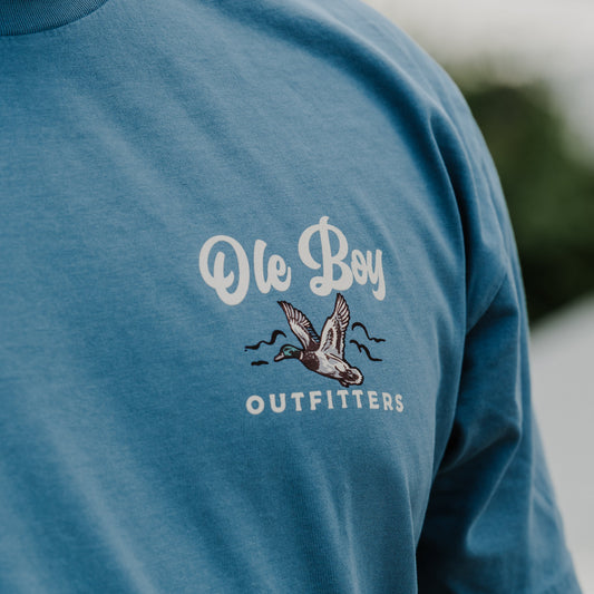 OLE BOY Mallard Marsh T-Shirt Lifestyle Left Chest