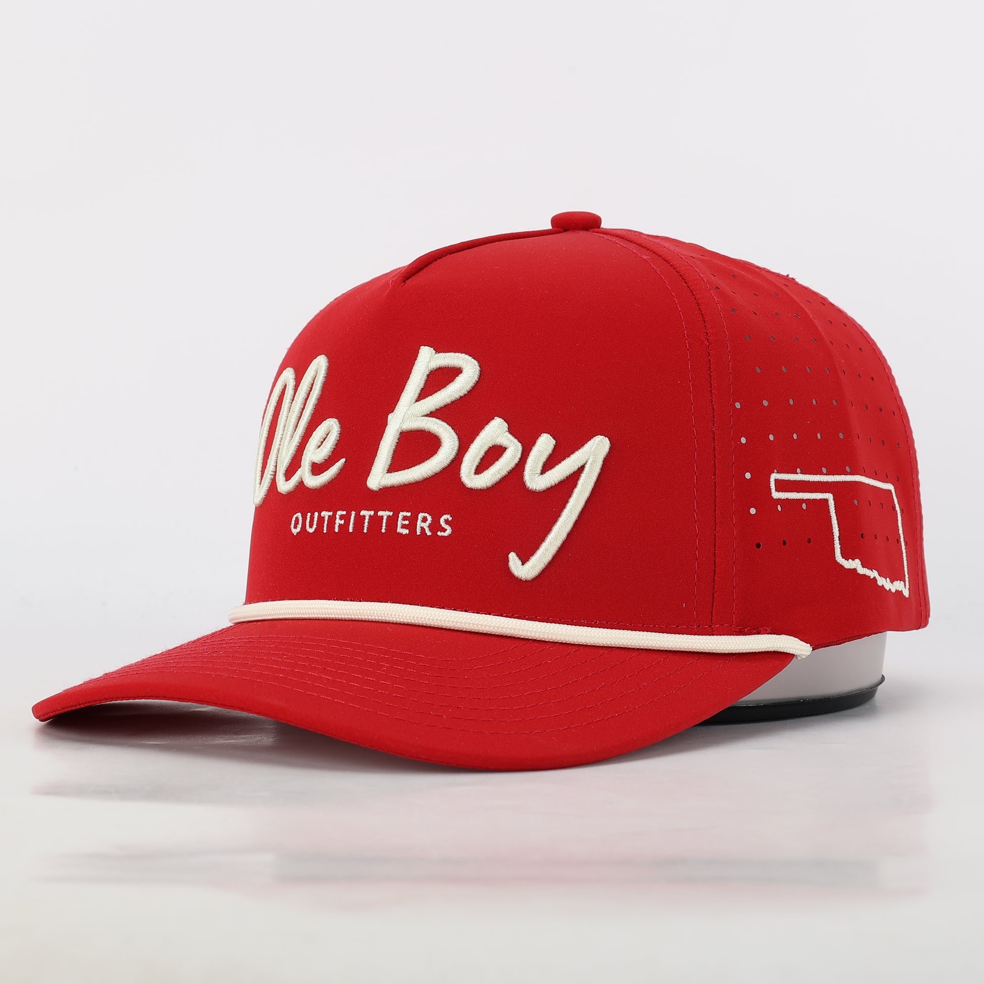 OLE BOY Oklahoma Game Day Performance Golf Hat