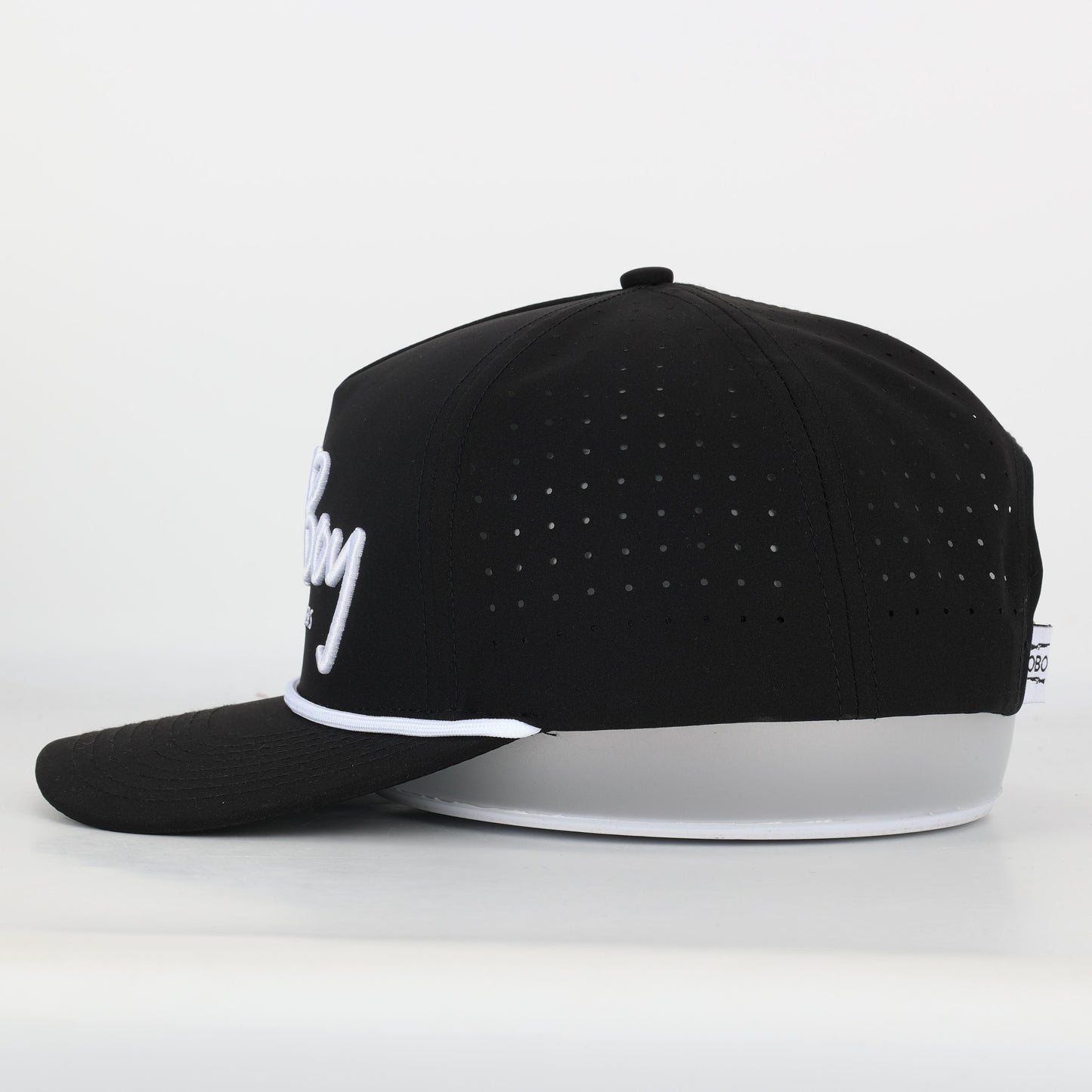 OLE BOY Black Performance Golf Hat